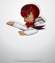 Taekwondo martial art Royalty Free Stock Photo