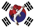 Taekwondo martial art