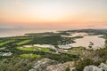 Tafelberg Mountain and Quarry Curacao Views Royalty Free Stock Photo