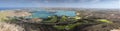 Tafelberg Panorama Curacao Views Royalty Free Stock Photo