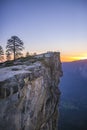 Taft Point at sunset