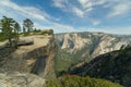 Taft Point, Yosemite National Park, Califormia Royalty Free Stock Photo