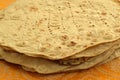 Taftan Bread, Iranian White Bread Royalty Free Stock Photo