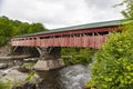 Taftsville Bridge before repairs