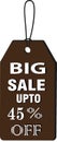 Tag big sale up to 45 % off multi color black and brown and painting dark black logo buttun images