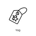 Tag icon from collection. Royalty Free Stock Photo