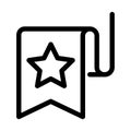Tag Isolated fill vector icon which can easily modify or edit
