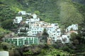 Taganana, town between mountains. Tenerife, Spain Royalty Free Stock Photo