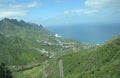 Taganana, town between mountains. Tenerife, Spain Royalty Free Stock Photo