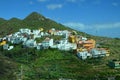 Taganana, town between mountains. Tenerife, Spain Royalty Free Stock Photo