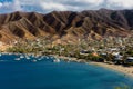 Taganga skyline cityscape Magdalena Colombia Royalty Free Stock Photo