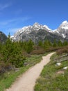 Taggart Lake Trail, Grand Teton Royalty Free Stock Photo