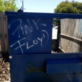 TaggedDumpster withPink Floyd Moniker