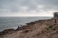 Men looking at the sea Royalty Free Stock Photo