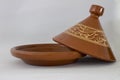 Tagine for long cooking and Moroccan food