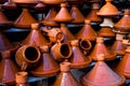 Tagine on Morocco Market Royalty Free Stock Photo