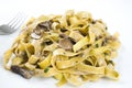 Tagliatelle ai funghi porcini Royalty Free Stock Photo