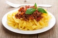 Tagliatelle bolognese