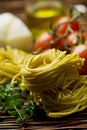 Tagliatelles Royalty Free Stock Photo