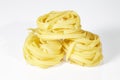 Tagliatelles egg Royalty Free Stock Photo