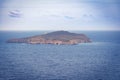 Tagomago private island next to Ibiza. Royalty Free Stock Photo