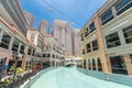 Taguig, Metro Manila, Philippines - The Venice Grand Canal Mall, part of Mckinley Hill, a mixed-used development near