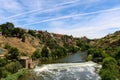 The Tagus river in Toledo, Spain Royalty Free Stock Photo