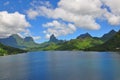 Tahiti islands landscape