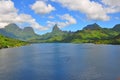 Tahiti islands landscape