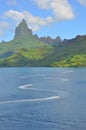 Tahiti islands landscape