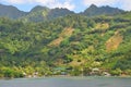 Tahiti islands landscape