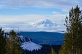 Tahoma: Mt. Rainier from Darland Mountain, Early Season Back-Country Ski Day