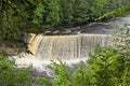 Tahquamenon Falls in Michigan's Upper Peninsula Royalty Free Stock Photo