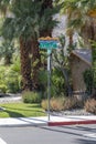 Tahquitz River Estates Sign Royalty Free Stock Photo