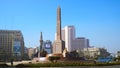 Tahrir Square and Ramses II Obelisk in Cairo