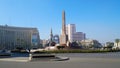 Tahrir Square and Ramses II Obelisk in Cairo