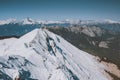 Tahtali mountain landscape in Turkey winter season nature snowy peak