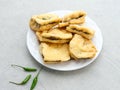 Tahu Petis is a typical Semarang snack, javanese traditional snack.