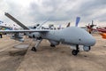 TAI Aksungur unmanned combat aerial vehicle (UCAS) at the Paris Air Show. Le Bourget, France - June 22, 2023