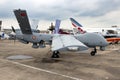 TAI Aksungur unmanned combat aerial vehicle (UCAS) at the Paris Air Show. Le Bourget, France - June 22, 2023