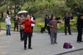 Tai Chi in Beihai park in Beijing