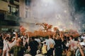 the Tai Hang Fire Dragon Dance at hong kong Sept 28 2023