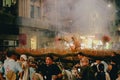 the Tai Hang Fire Dragon Dance at hong kong Sept 28 2023