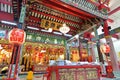 Many Thais of Chinese descent flock to the Tai Hong Kong shrine to pray for good health, protection & wealth, Chinatown, Bangkok