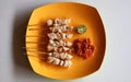 Taichan satay Royalty Free Stock Photo