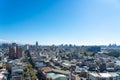 Taichung city Beitun District skyline in sunny day.