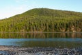 Taiga hills at Steward River near town of Mayo