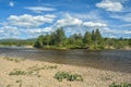 Taiga river Shchugor in the national Park Yugyd VA