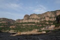 The Taihang Mountains is one of the most important mountain ranges in northern China Royalty Free Stock Photo