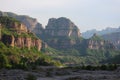 The Taihang Mountains is one of the most important mountain ranges in northern China Royalty Free Stock Photo